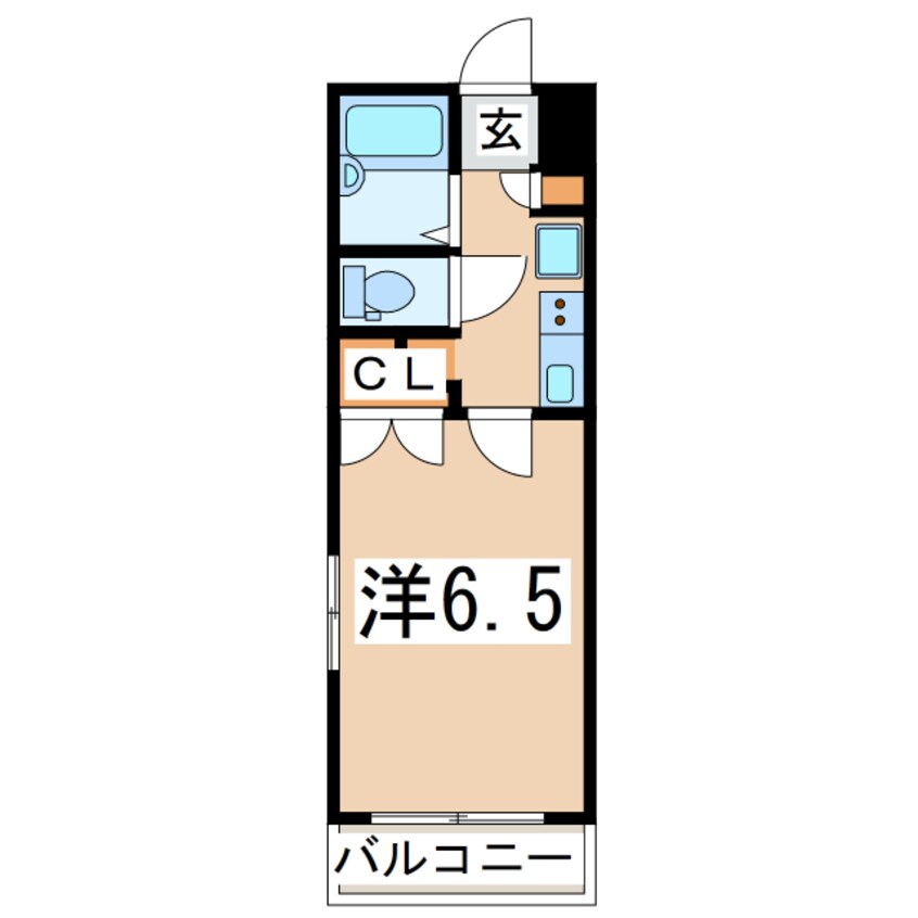 間取図 東北新幹線（東北地方）/郡山駅 徒歩50分 2階 築32年