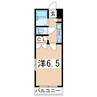 東北新幹線（東北地方）/郡山駅 徒歩50分 2階 築33年 1Kの間取り