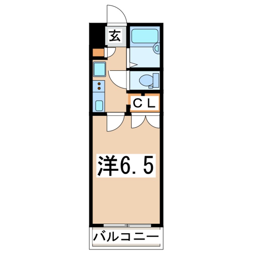 間取図 東北新幹線（東北地方）/郡山駅 徒歩50分 2階 築32年