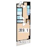 東北本線/郡山駅 徒歩7分 2階 築26年 1Kの間取り