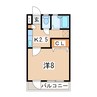 東北新幹線（東北地方）/郡山駅 バス:20分:停歩2分 1階 築26年 1Kの間取り