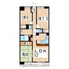 東北新幹線（東北地方）/郡山駅 徒歩23分 4階 築27年 3LDKの間取り