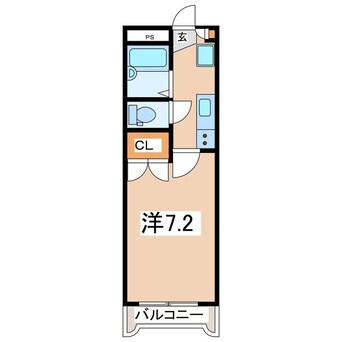 間取図 ラ・プラド本町