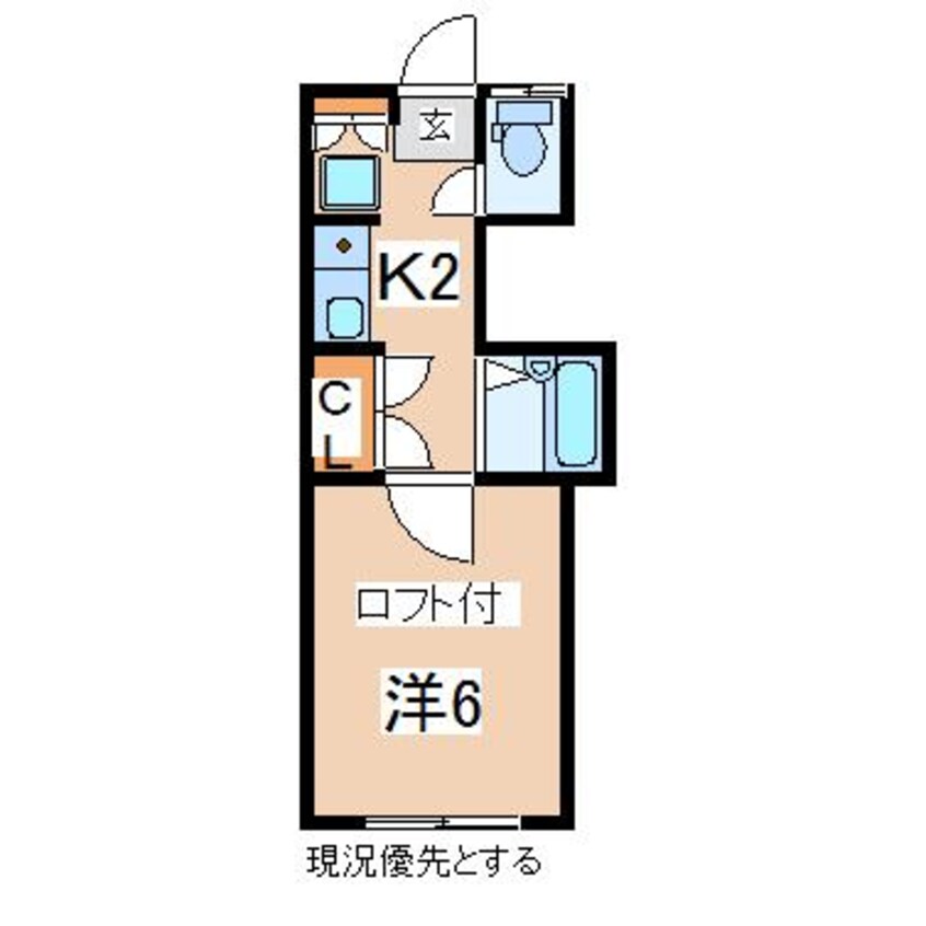 間取図 パレス郡山