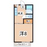 磐越西線<森と水とロマンの鉄道>/郡山富田駅 徒歩10分 2階 築34年 1Kの間取り