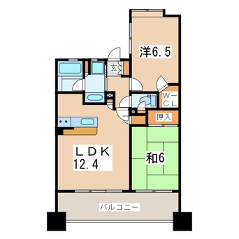 間取図 グリーン・ウッド郡山