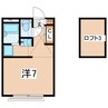 東北本線/郡山駅 徒歩32分 1階 築26年 1Rの間取り