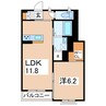 東北本線/郡山駅 バス:19分:停歩5分 3階 築9年 1LDKの間取り