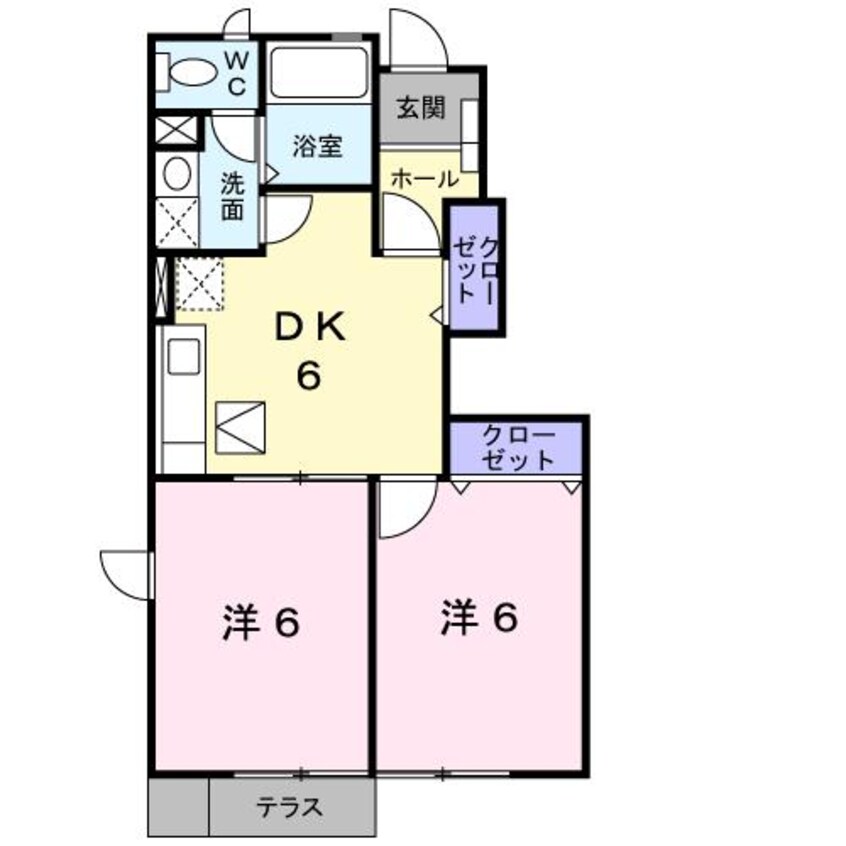 間取図 ホースブリッジ　1-010105701