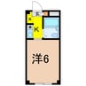 MOMO6坂戸　（坂戸市関間1丁目12-11） 1Kの間取り