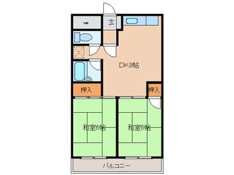 間取図 東松山マンション