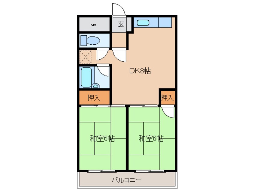 間取図 東松山マンション