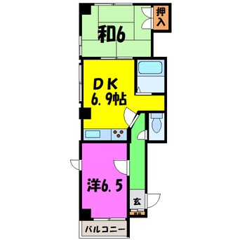 間取図 報徳スカイマンション