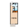 ペガサス 1Rの間取り