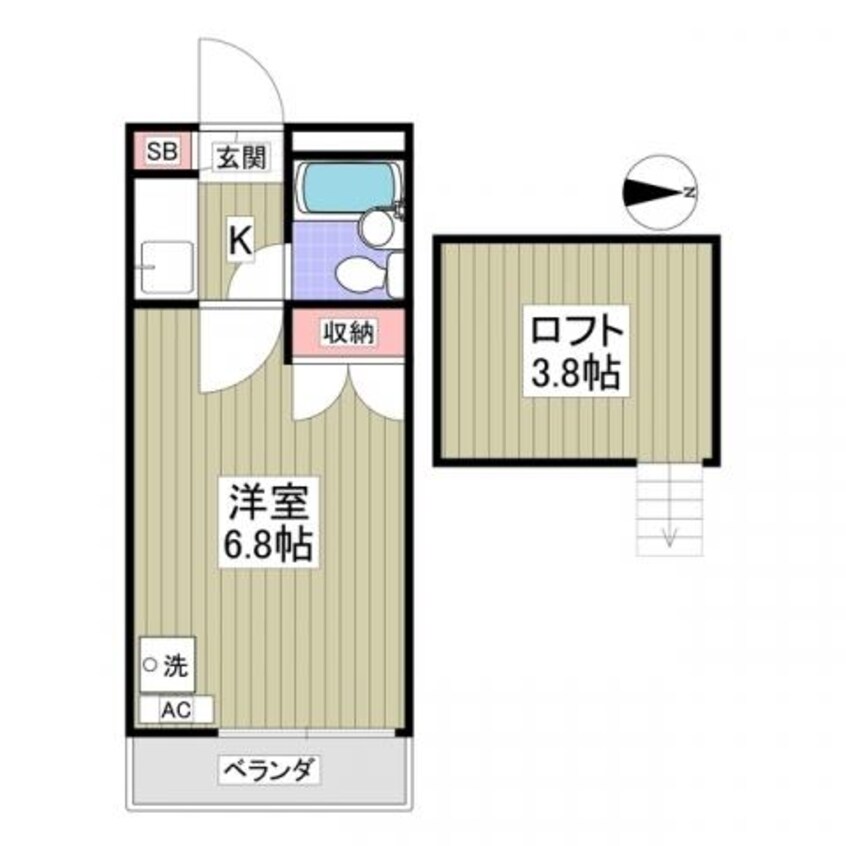 間取図 ガーベラ