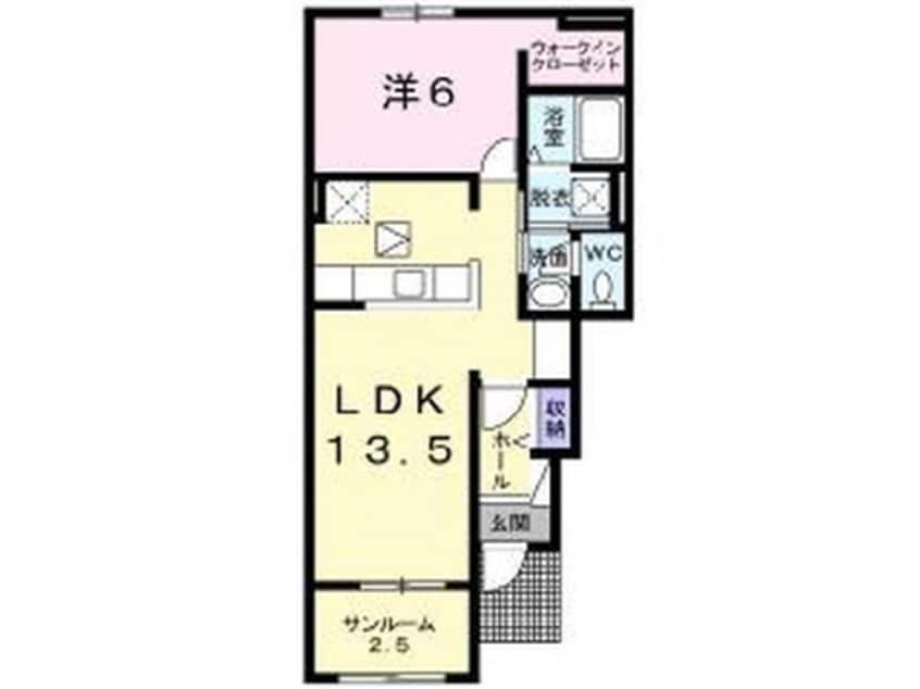 間取図 サンリットⅡ