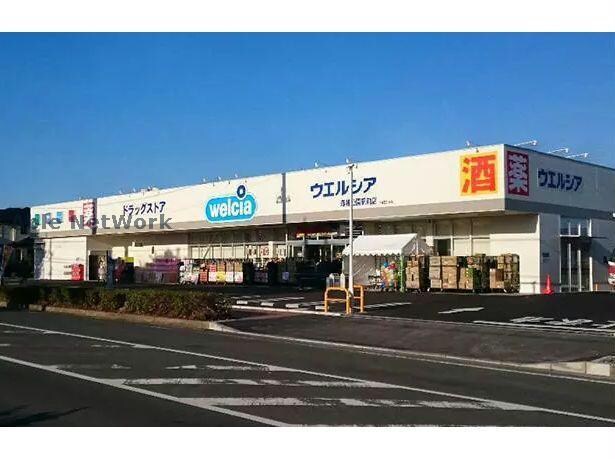 ウエルシア森林公園駅前店(ドラッグストア)まで378m マイキャッスル