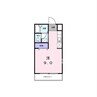 ティアラ 1Rの間取り