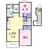 サニーレジデンスA　Ｂ　1-012049801 2LDKの間取り