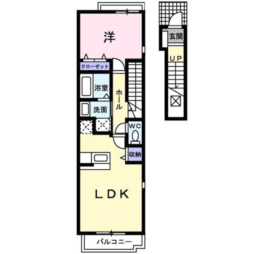 間取図 グランツＡ