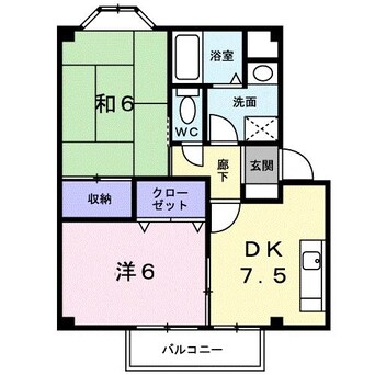 間取図 プランタン小林