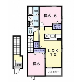 間取図 フィオーレⅠ