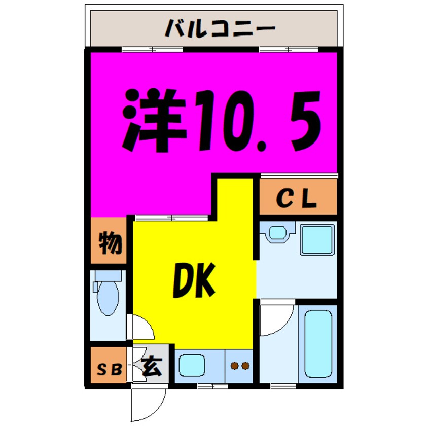 間取図 玉田ビル