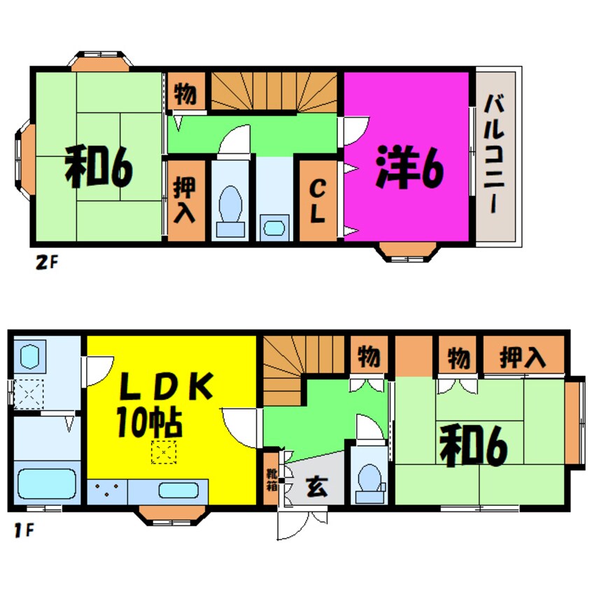 間取図 寄居町富田テラス　（寄居町富田3870-25）