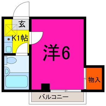 間取図 ドヌール５　（箭弓町2丁目2-21）