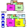 新宿町27-24貸家 3LDKの間取り