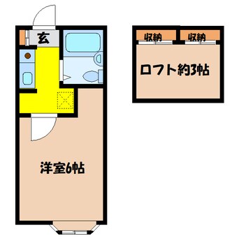 間取図 昭和コーポ第8