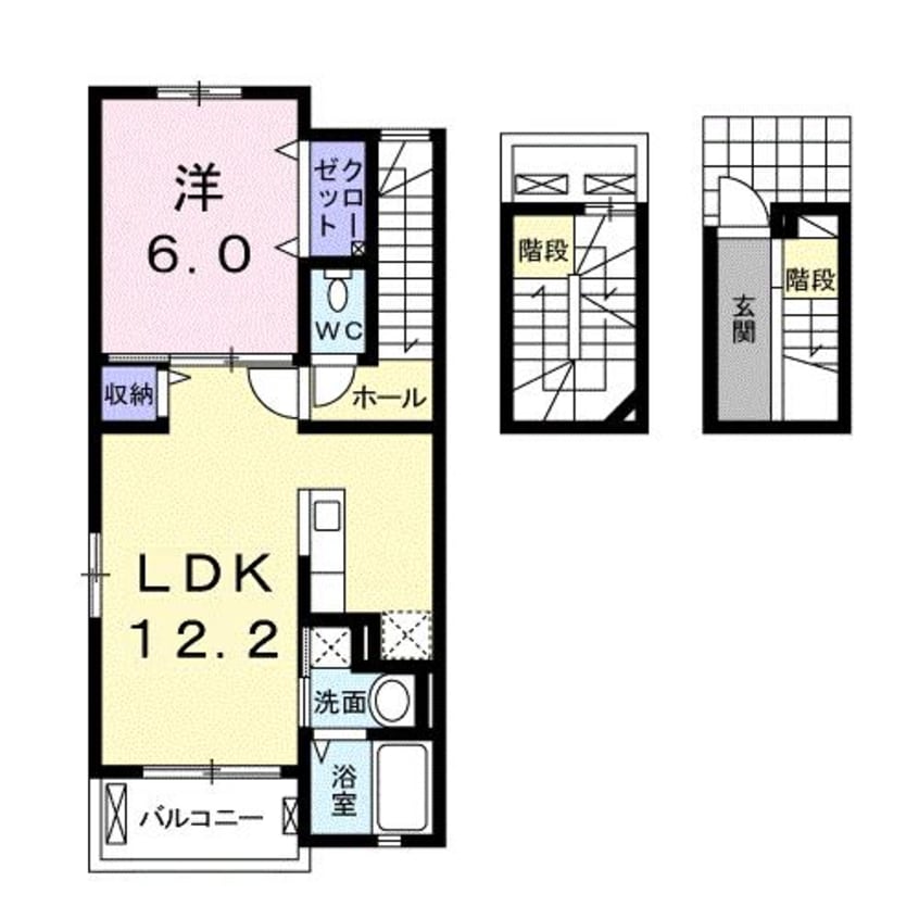 間取図 アルト・クエスタ