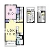 アルト・クエスタ 1LDKの間取り