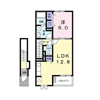 間取図 グレイス　(滑川町)