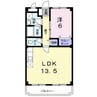 ニューマリッチ伊藤 1LDKの間取り