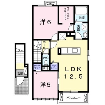 間取図 ホースブリッジ　N