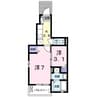 ラ・ソレイユ東松山Ⅱ 1SKの間取り