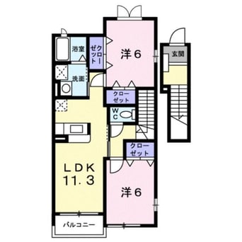 間取図 フェアリーガーデンＢ