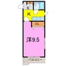グランドール   ( 埼玉県坂戸市芦山町) 1Kの間取り