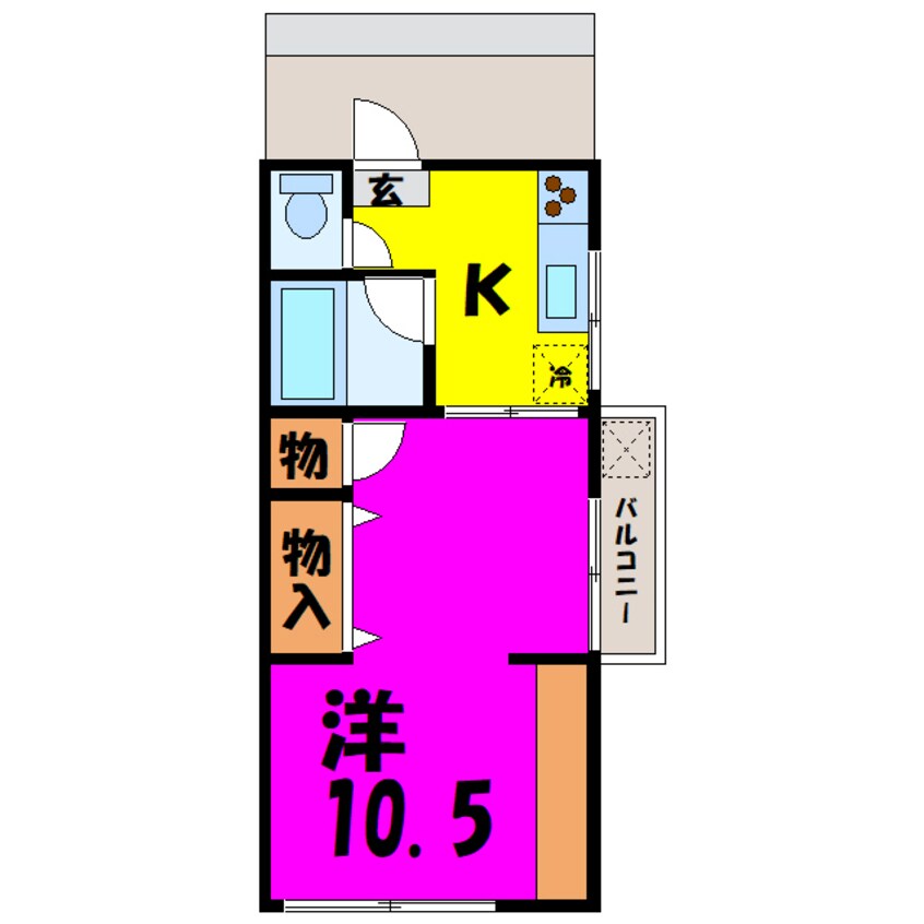 間取図 若葉荘