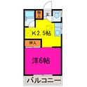 さつき荘の間取図