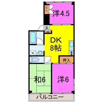 間取図 ハイライズマンション