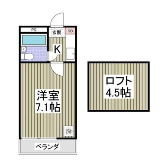 間取図 マートルＡ