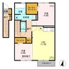エスポワール（高坂）　47945 2LDKの間取り
