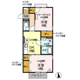 間取図 エミネンス　89067
