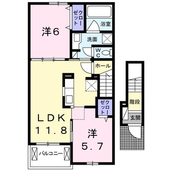 間取図 ウッド・ヴィレッジⅡ