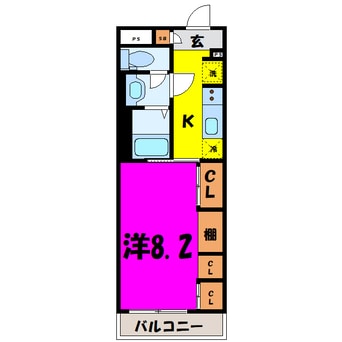 間取図 リブリ・坂戸