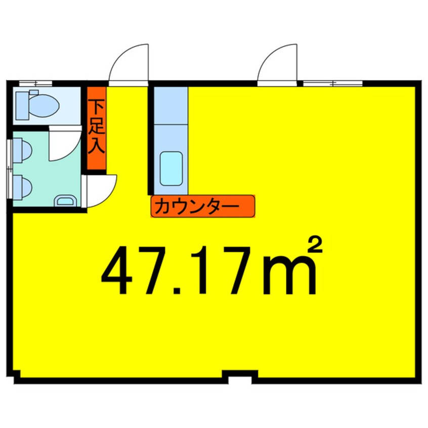 間取図 島田ビル