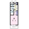 ラフィーネ　019747401 1Kの間取り