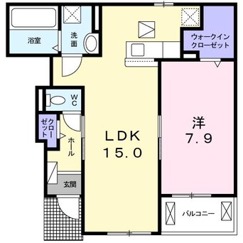 間取図 サン　エレガンスⅡ(東松山市石橋)